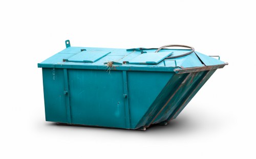 Elephant and Castle commercial waste pickup scene