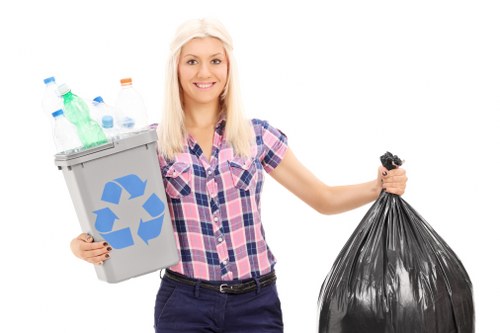 Recycling and waste collection services for businesses